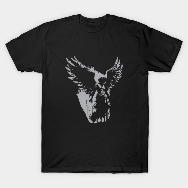 Angel with Wings T-Shirt by lkn